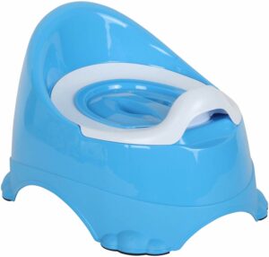 potty in blue, BPA free.