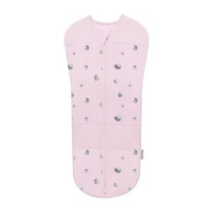 Happiest Baby 5 second sleep swaddle in pink