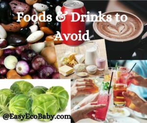 Food and drinks to avoid